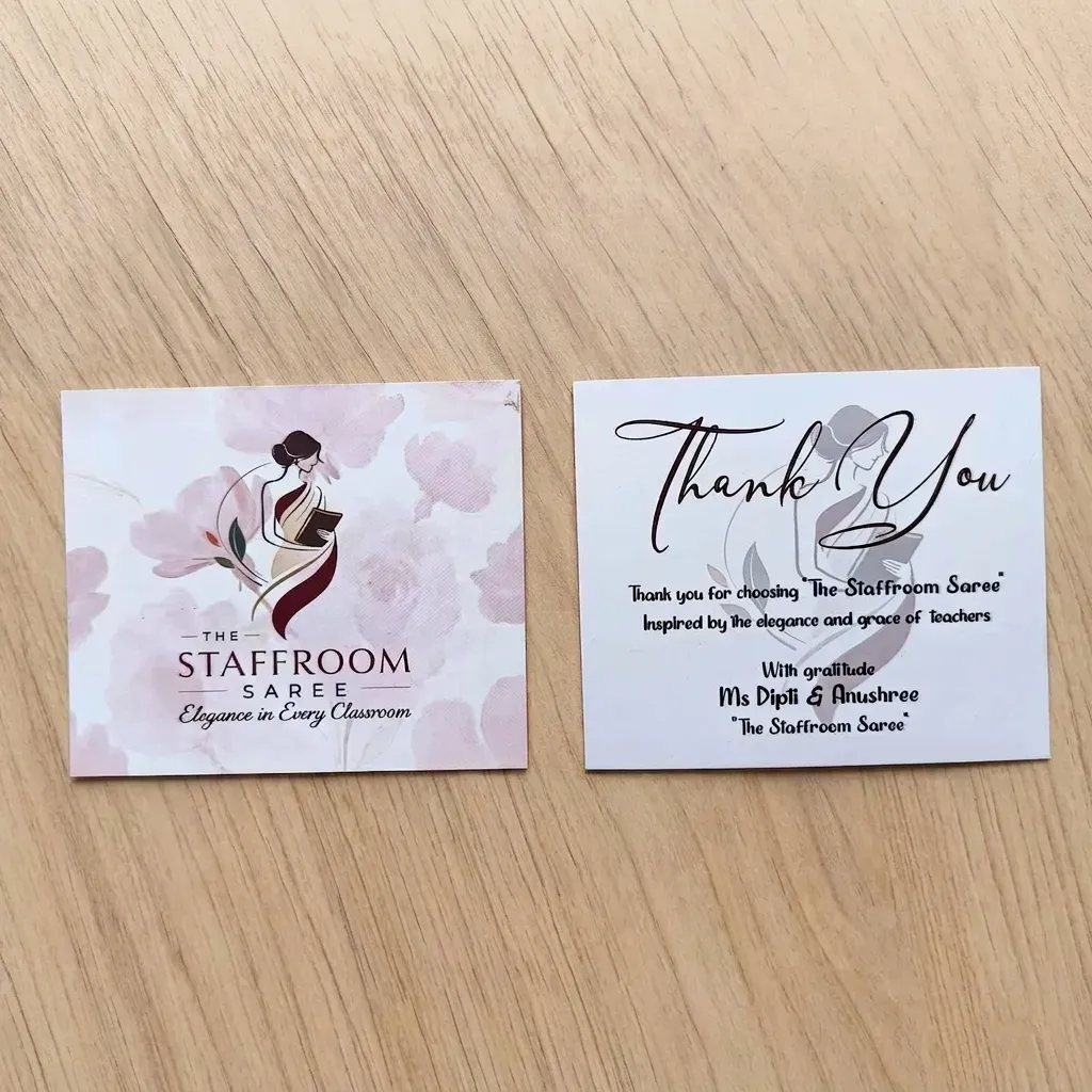 The Staffroom Saree packaging photo 2