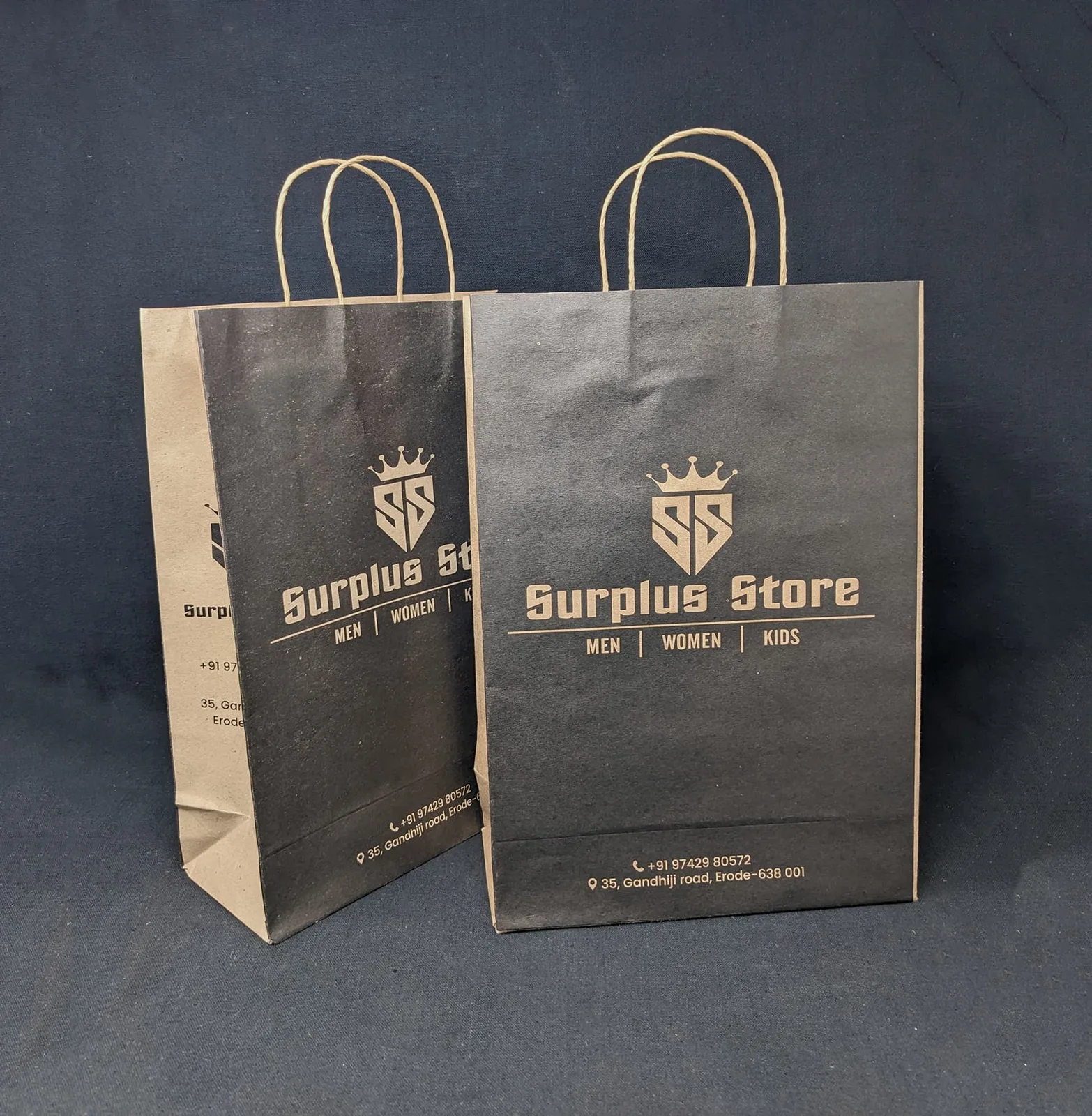 An Erode Clothing Surplus Store packaging photo 2